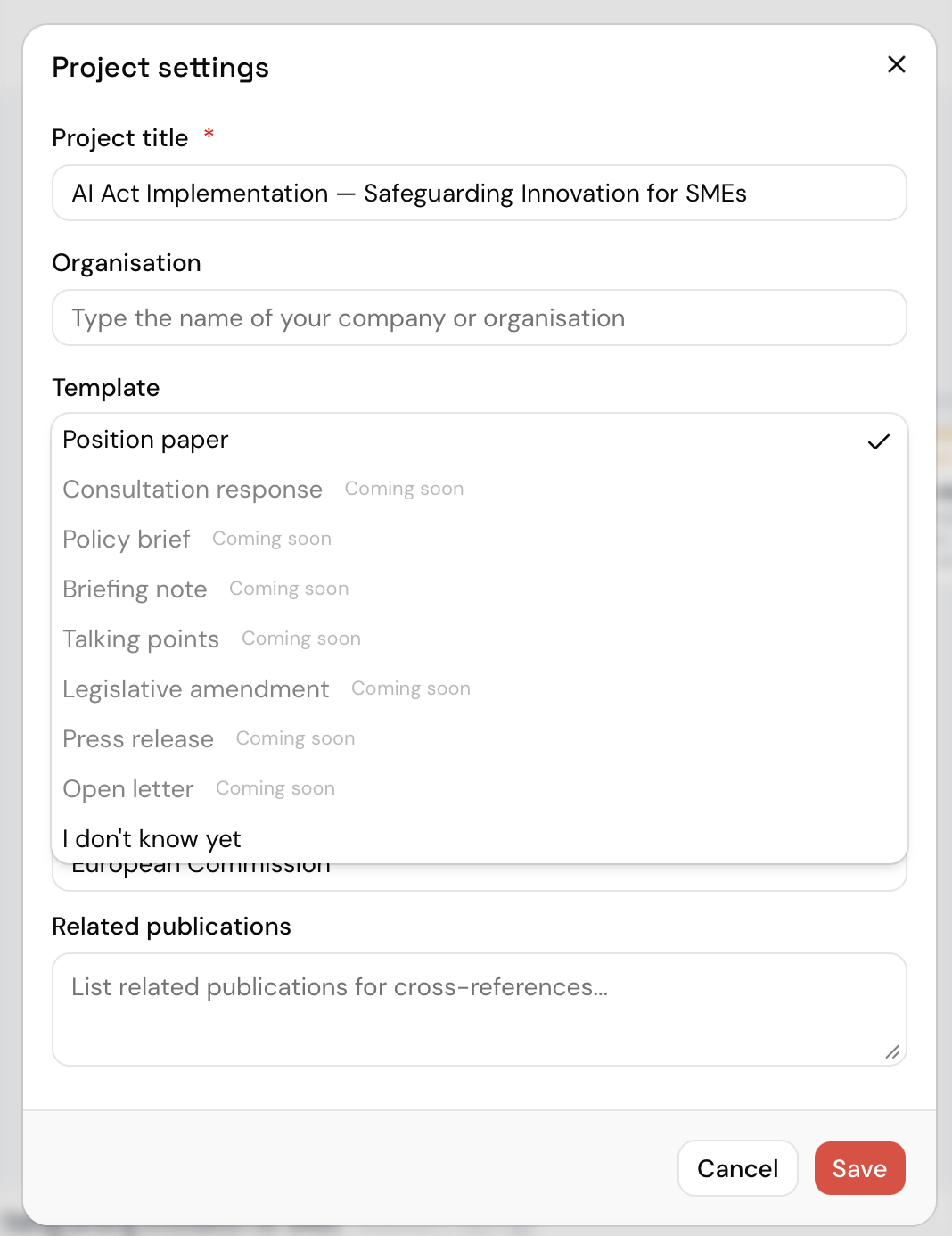 8 professional templates